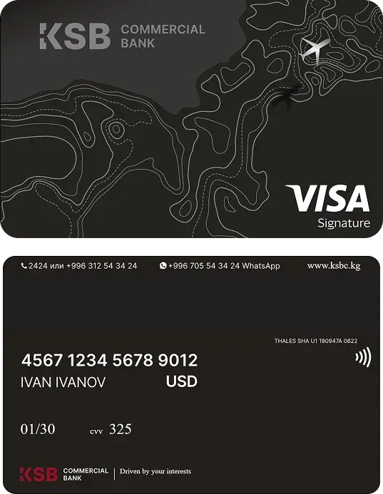 KSB Visa Signature card
